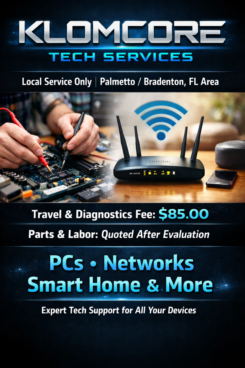 KlomCore Tech Services.