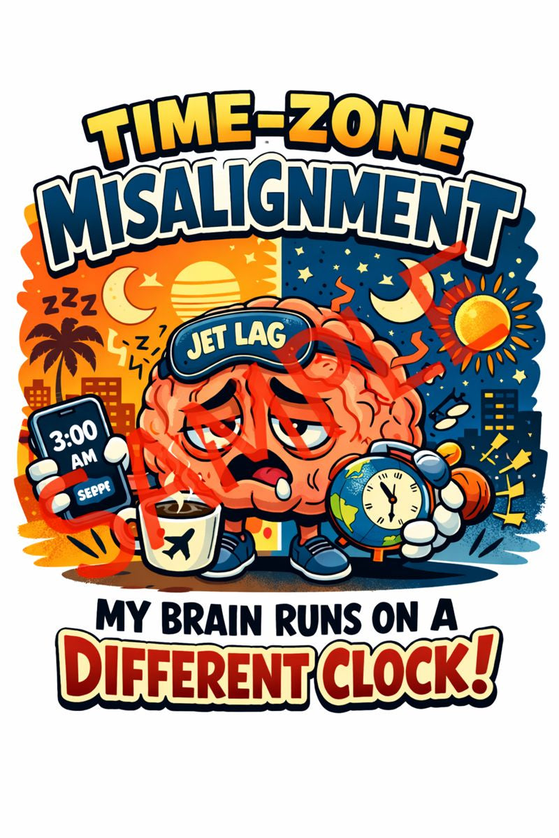Time-Zone Misalignment – My Brain Runs on a Different Clock